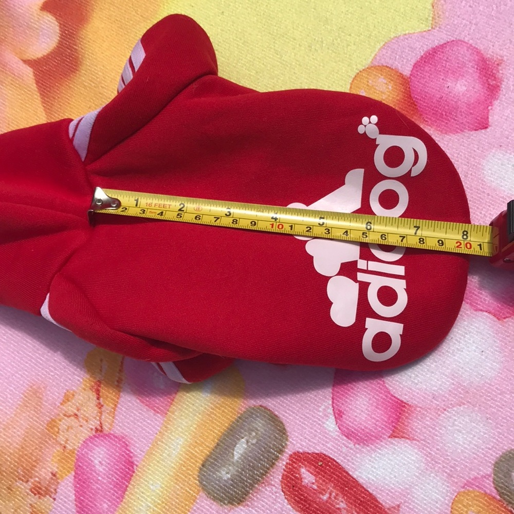 Small Adidog 🐶 Adidas dog hoodie - Picture 5 of 6